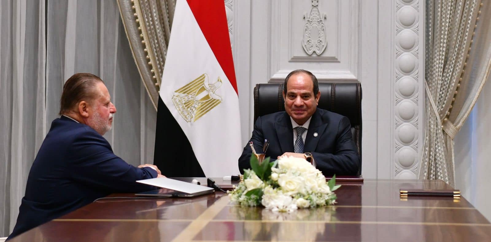 السيسي ومحافظ البنك المركزي